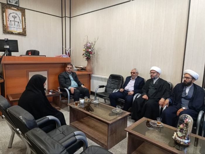 دیدار جانشین دبیر و معاون اجتماعی ستاد امر به معروف و نهی از منکر استان فارس با دادستان شهرستان فسا